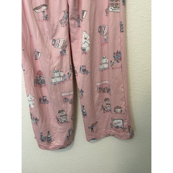 Munki Munki Women's Size XS Pink Pajama Pants Soft Costco Design PJ's Sleepwear - Picture 10 of 11